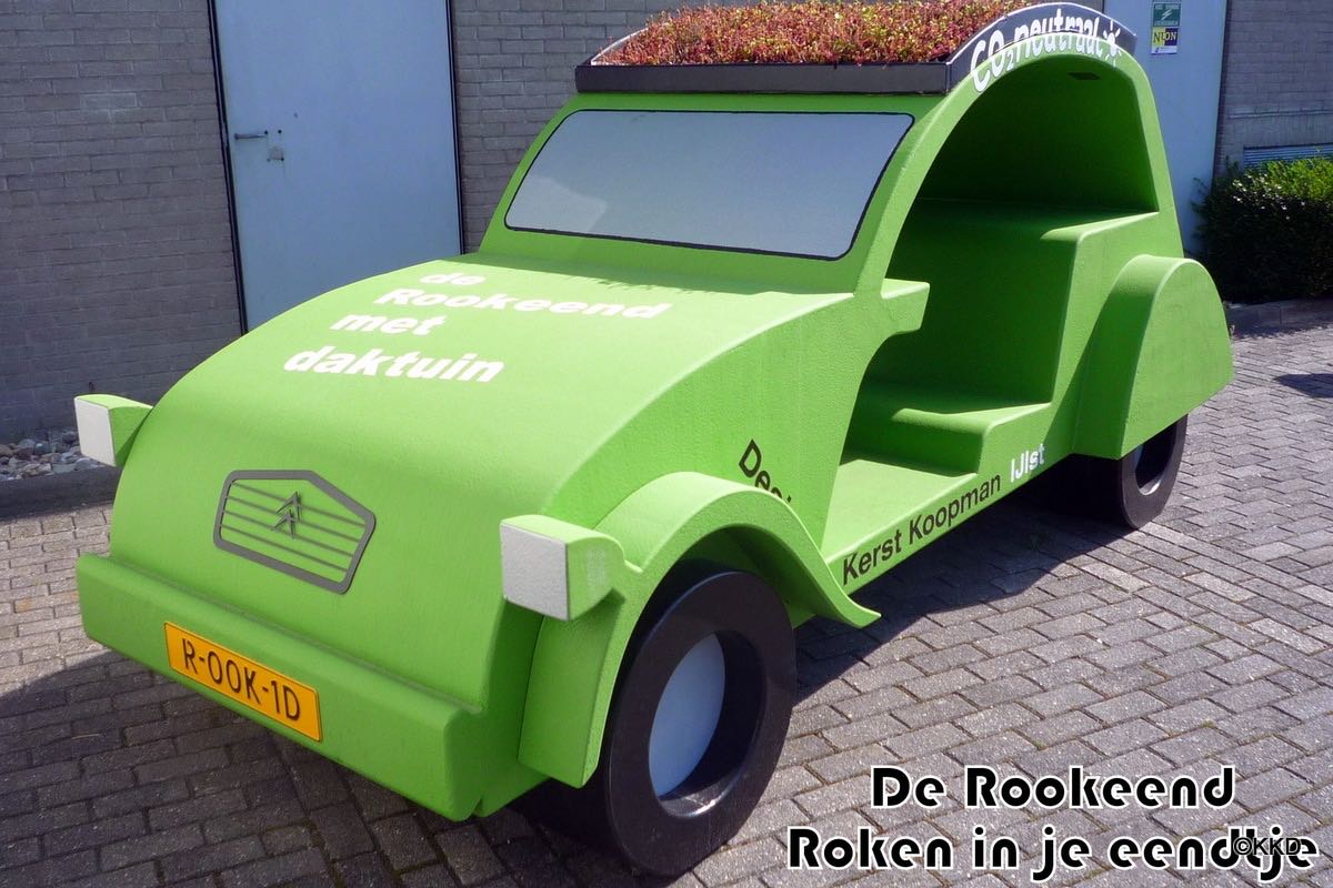Blow up meubel “De Rookeend”, foto 2